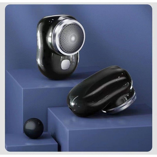 🪒Rechargeable Electric Mini Shaver | Portable USB Waterproof Beard Trimmer with LED Display