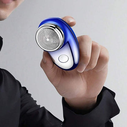 🪒Rechargeable Electric Mini Shaver | Portable USB Waterproof Beard Trimmer with LED Display