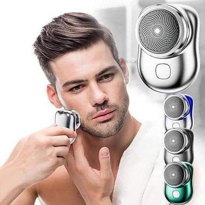 🪒Rechargeable Electric Mini Shaver | Portable USB Waterproof Beard Trimmer with LED Display